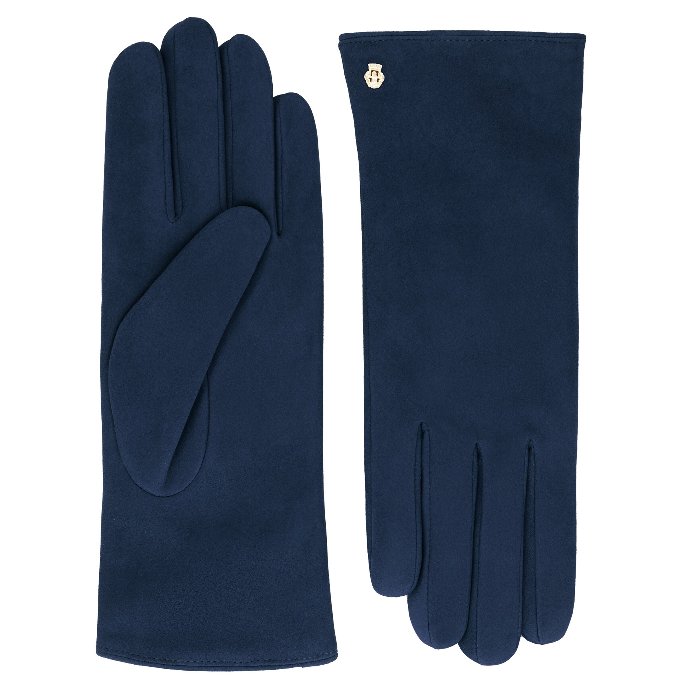 Mezzoguanti 'KIEW' di Roeckl in blu: frontale