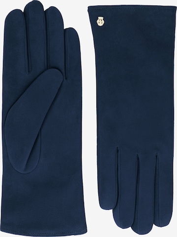 Gants 'KIEW' Roeckl en bleu : devant