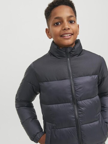 Jack & Jones Junior Winterjas in Zwart