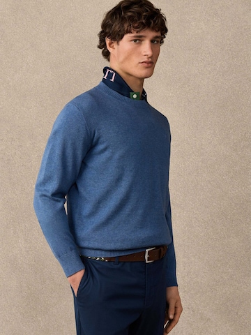 Hackett London Sweater 'Ess' in Blue