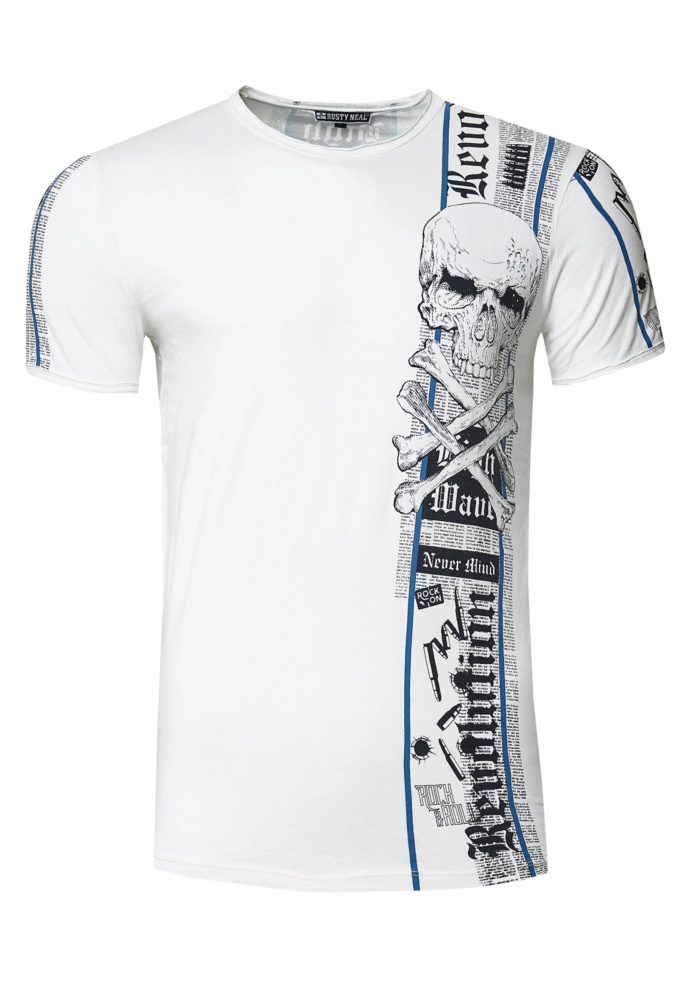 Rusty Neal T-Shirt in Weiß: Vorderseite