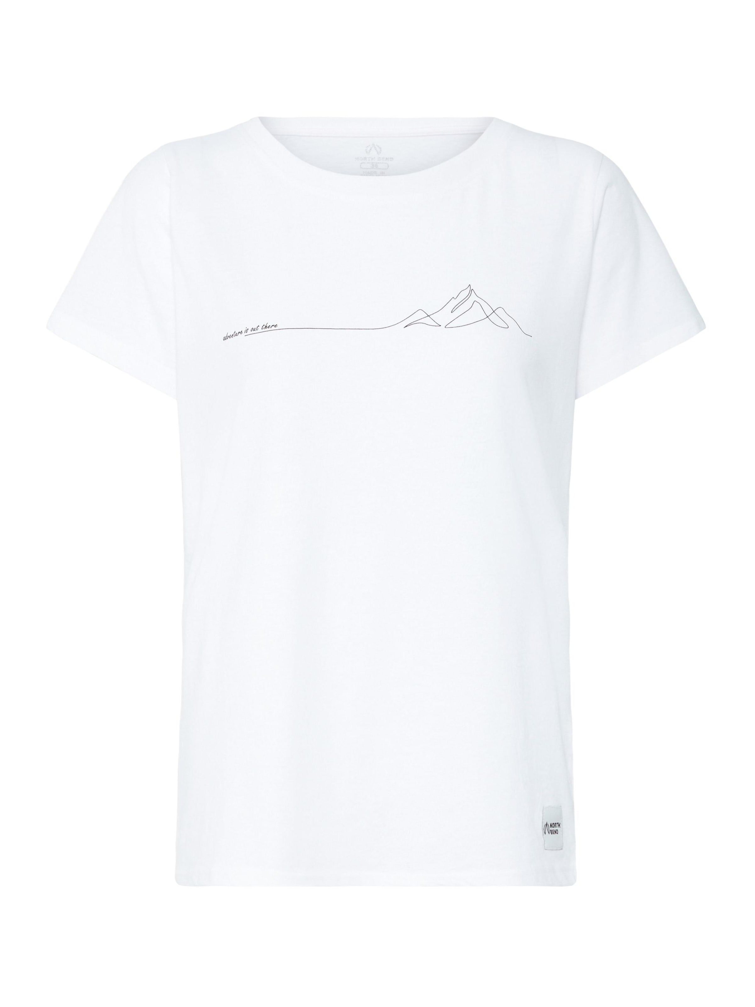 North Bend Shirt ' NBCarla W ' in White: front
