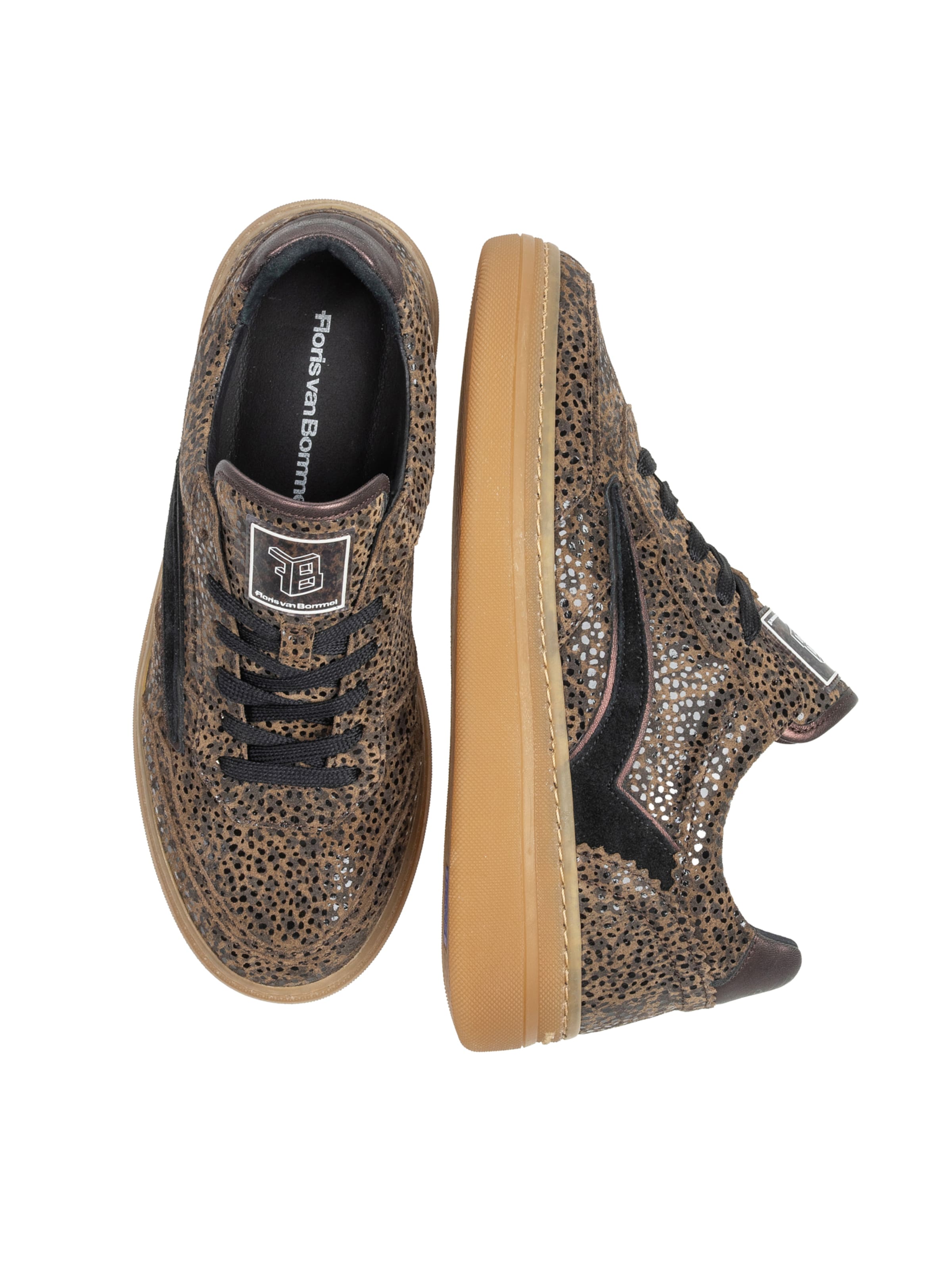 Sneaker bassa 'Fygi 01' di Floris van Bommel in marrone