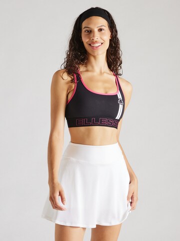 Bustino Reggiseno 'Daphne' di ELLESSE in nero: frontale