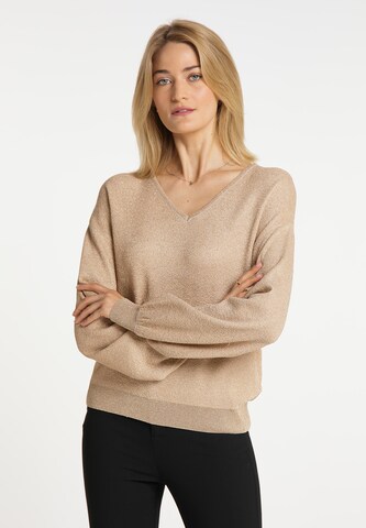 usha BLACK LABEL Sweater in Beige: front