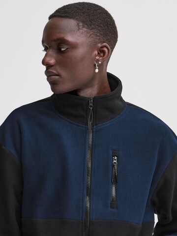 Giacca di pile ' BHBROOKS Sweatshirt zipp thru ' di BLEND in nero