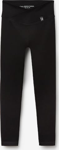 CALZEDONIA Skinny Leggings in Schwarz: Vorderseite