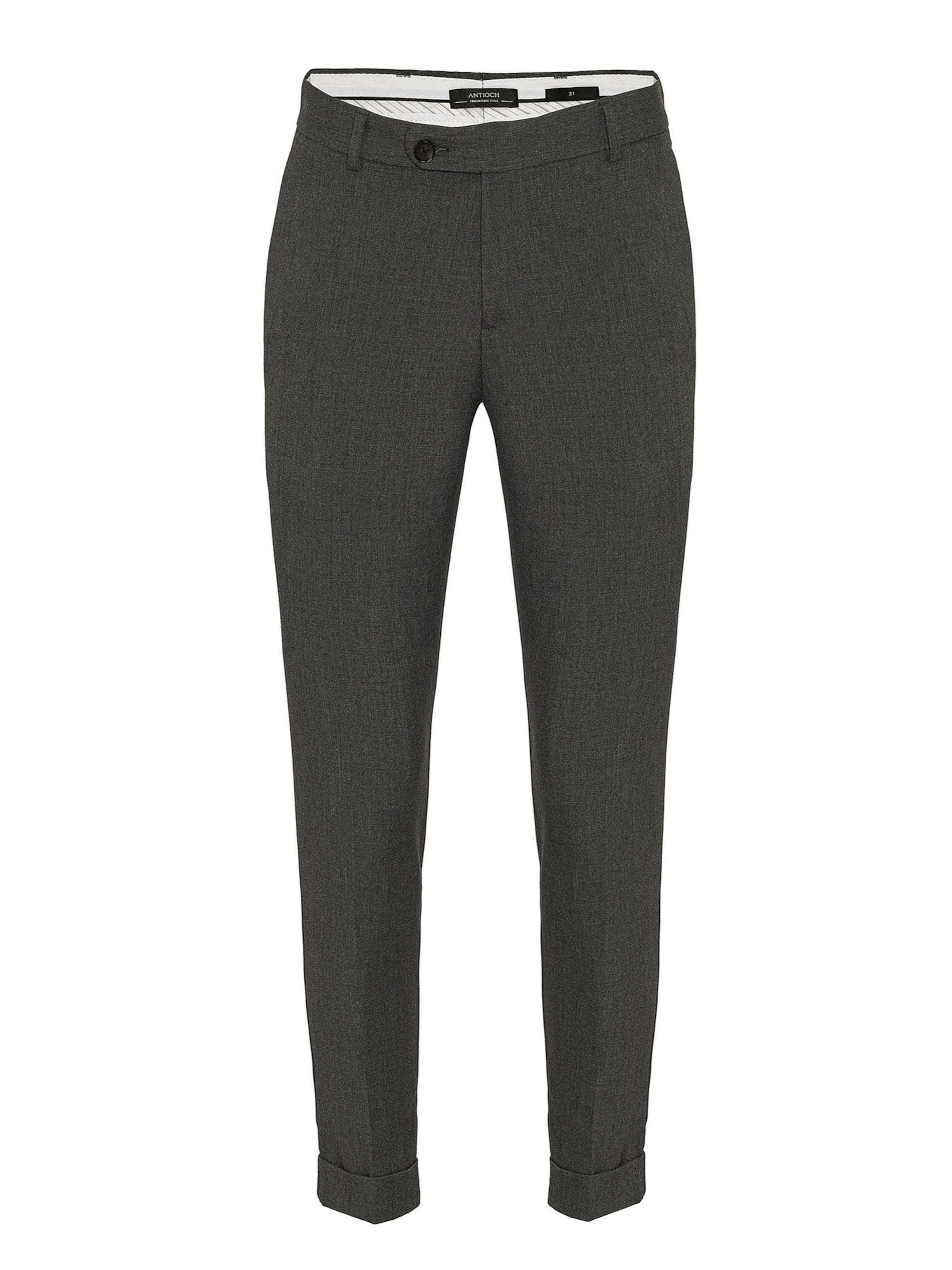 Regular Pantalon Antioch en gris : devant