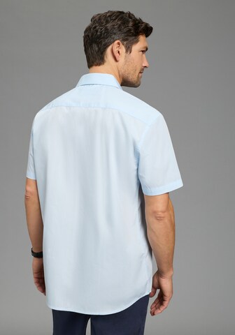 Man's World Regular Fit Hemd in Blau