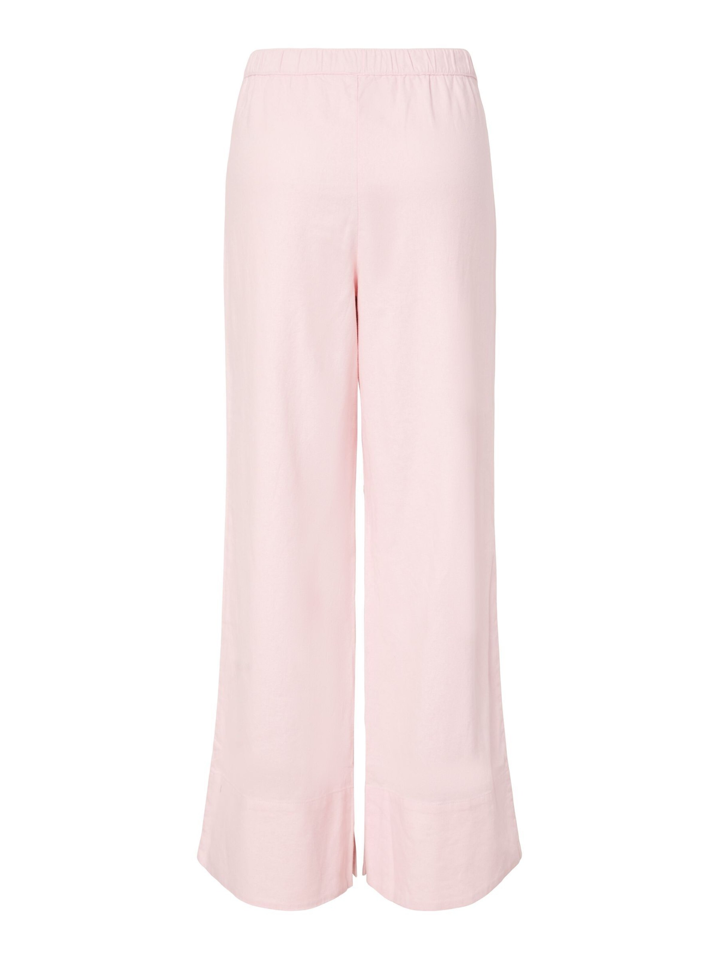 Wide leg Pantaloni di YAS in rosa