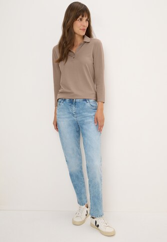 CECIL Poloshirt in Braun
