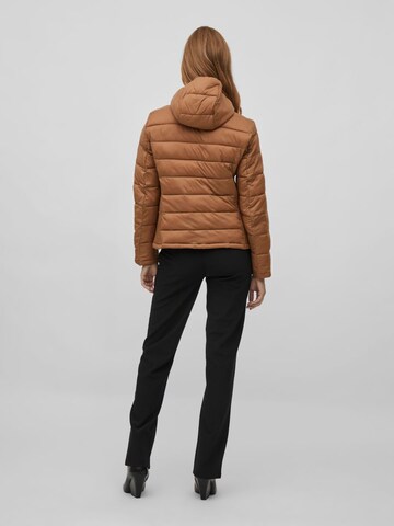 VILA Winter Jacket in Brown