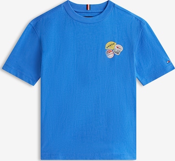 mėlyna TOMMY HILFIGER Marškinėliai: priekis