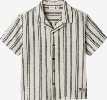 NAME IT Regular Fit Paita 'FOKO' värissä beige: etupuoli