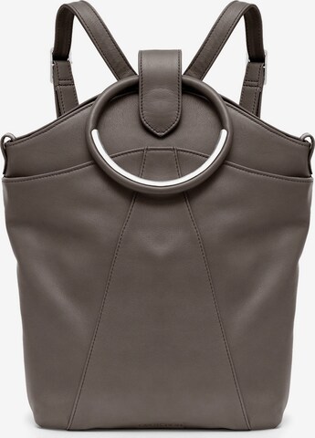 Gretchen Backpack 'Maple Metal' in Grey: front