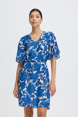 Robe 'BYIKAIA' b.young en bleu : devant