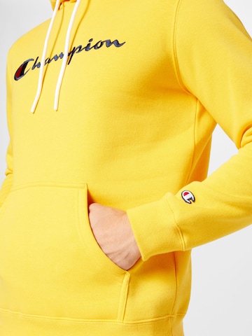 Bluză de molton de la Champion Authentic Athletic Apparel pe galben