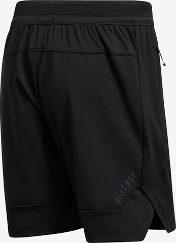 ADIDAS SPORTSWEAR Regular Workout Pants 'HEAT.RDY' in Black