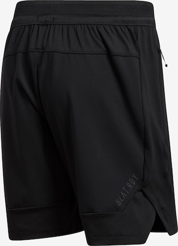 Regular Pantaloni sport 'HEAT.RDY' de la ADIDAS SPORTSWEAR pe negru