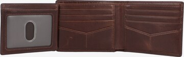 Porte-monnaies 'Derrick' FOSSIL en marron