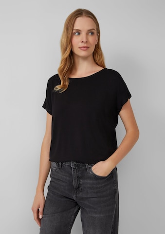 T-shirt s.Oliver en noir : devant