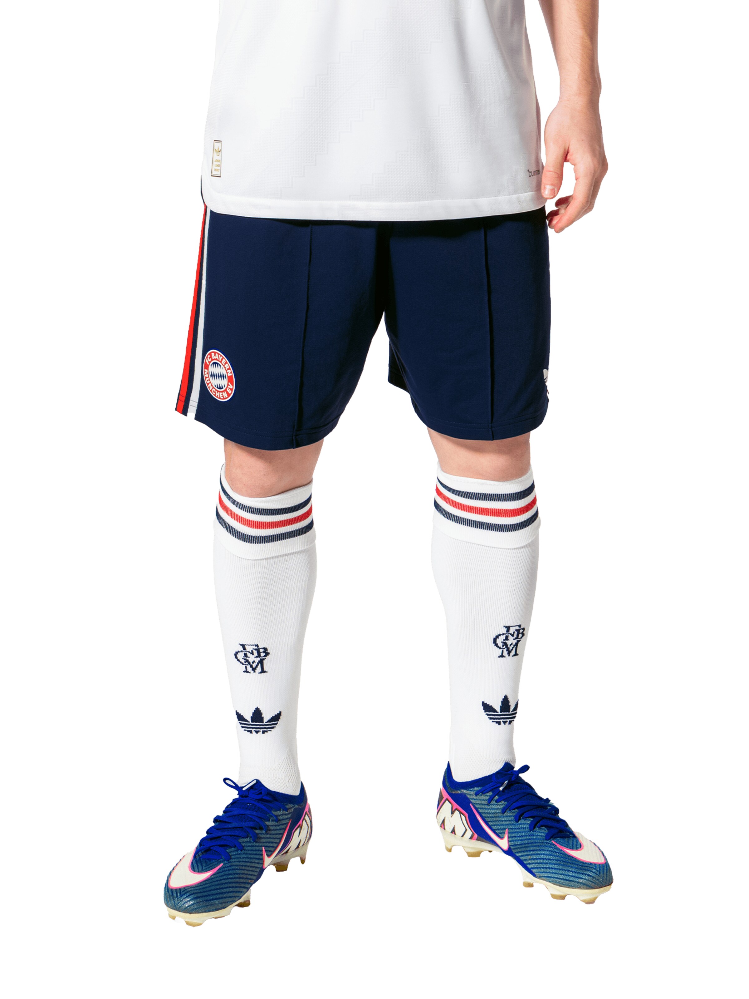 ADIDAS ORIGINALS Slim fit Workout Pants in Blue: front