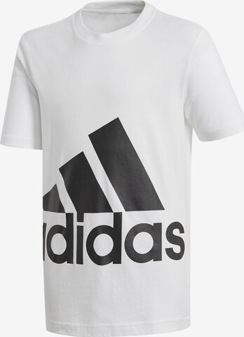 ADIDAS PERFORMANCE T-Shirt 'Essentials' in Weiß: predná strana