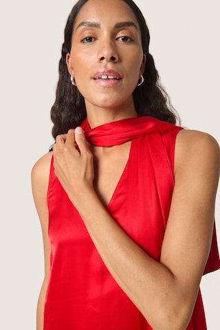 SOAKED IN LUXURY - Vestido 'SLAsja' em vermelho