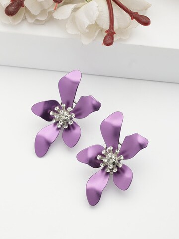 AVANT-GARDE PARIS Ohrringe 'Adrianara' in Lila