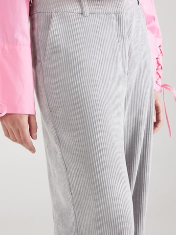 COMMA Wide leg Broek in Grijs