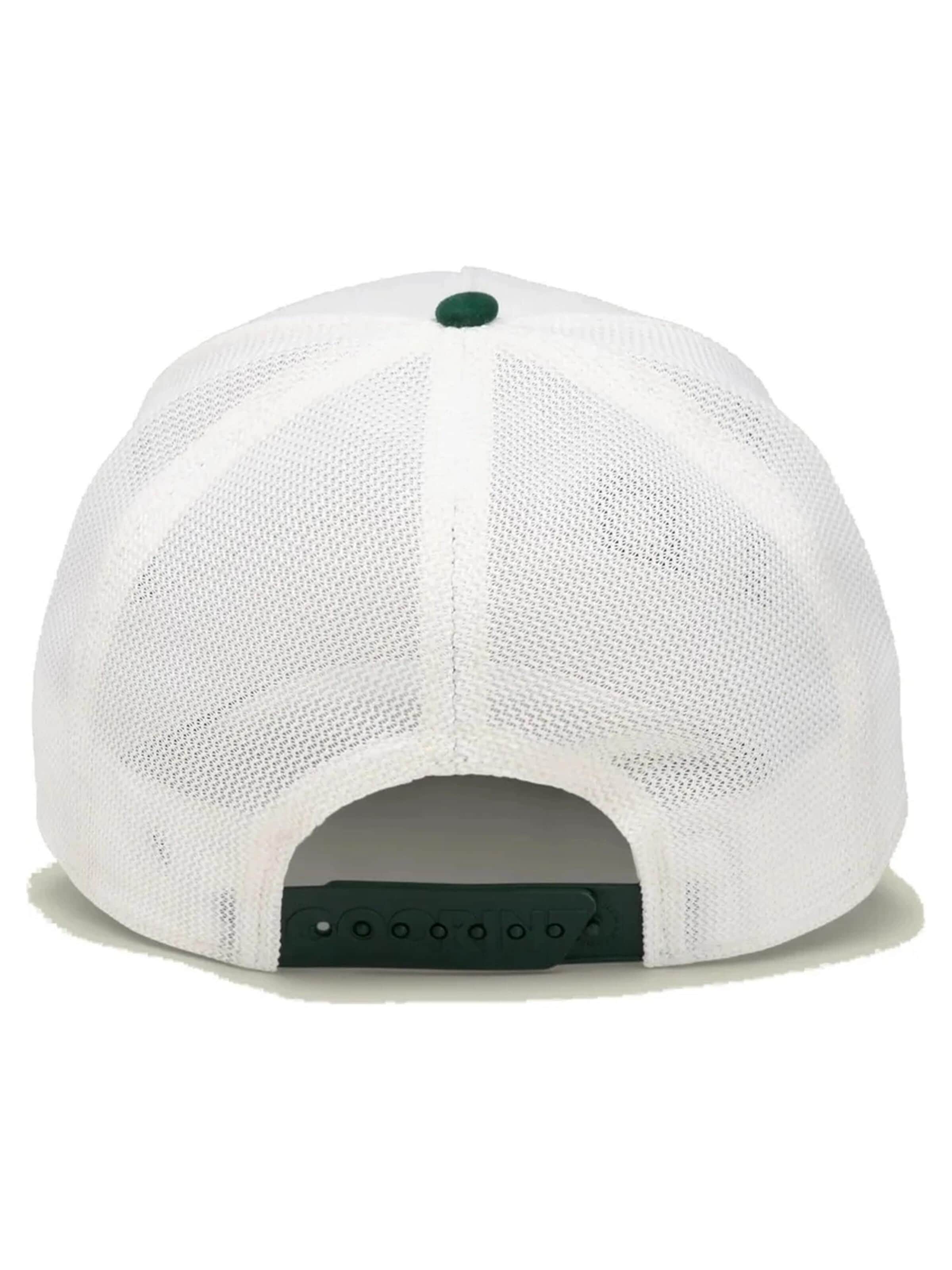 GOORIN Bros. Kšiltovka 'Gorra goorin bros blanca rottweiller suede bad boy trucker cap 3' – bílá