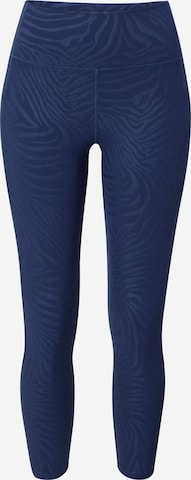 GAP Workout Pants in Blue: front