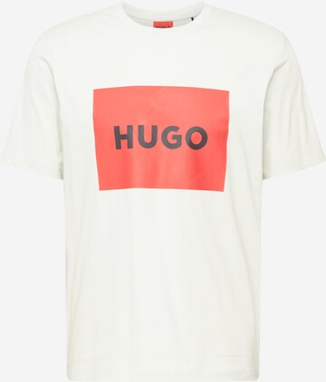 HUGO - Camiseta 'Dulive' en verde: frente