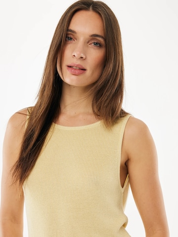 MEXX Πλεκτό τοπ σε κίτρινο