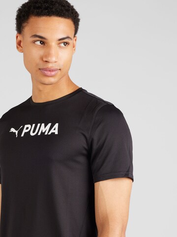 PUMA Λειτουργικό μπλουζάκι 'Ultrabreathe' σε μαύρο