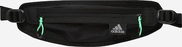 ADIDAS PERFORMANCE Sports belt bag in Black: front