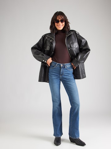 mėlyna WRANGLER Kliošinis Džinsai 'MONTANA SPARROW'