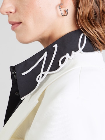 juoda Karl Lagerfeld Palaidinė