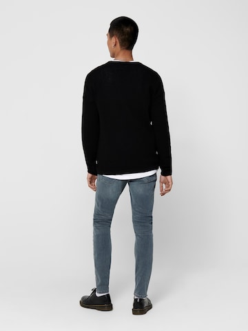 Only & Sons Regular fit Sweater 'Panter' in Black