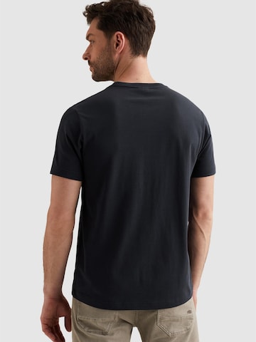 PME Legend T-shirt 'T-shirt in cotton jersey with artwork' i blå