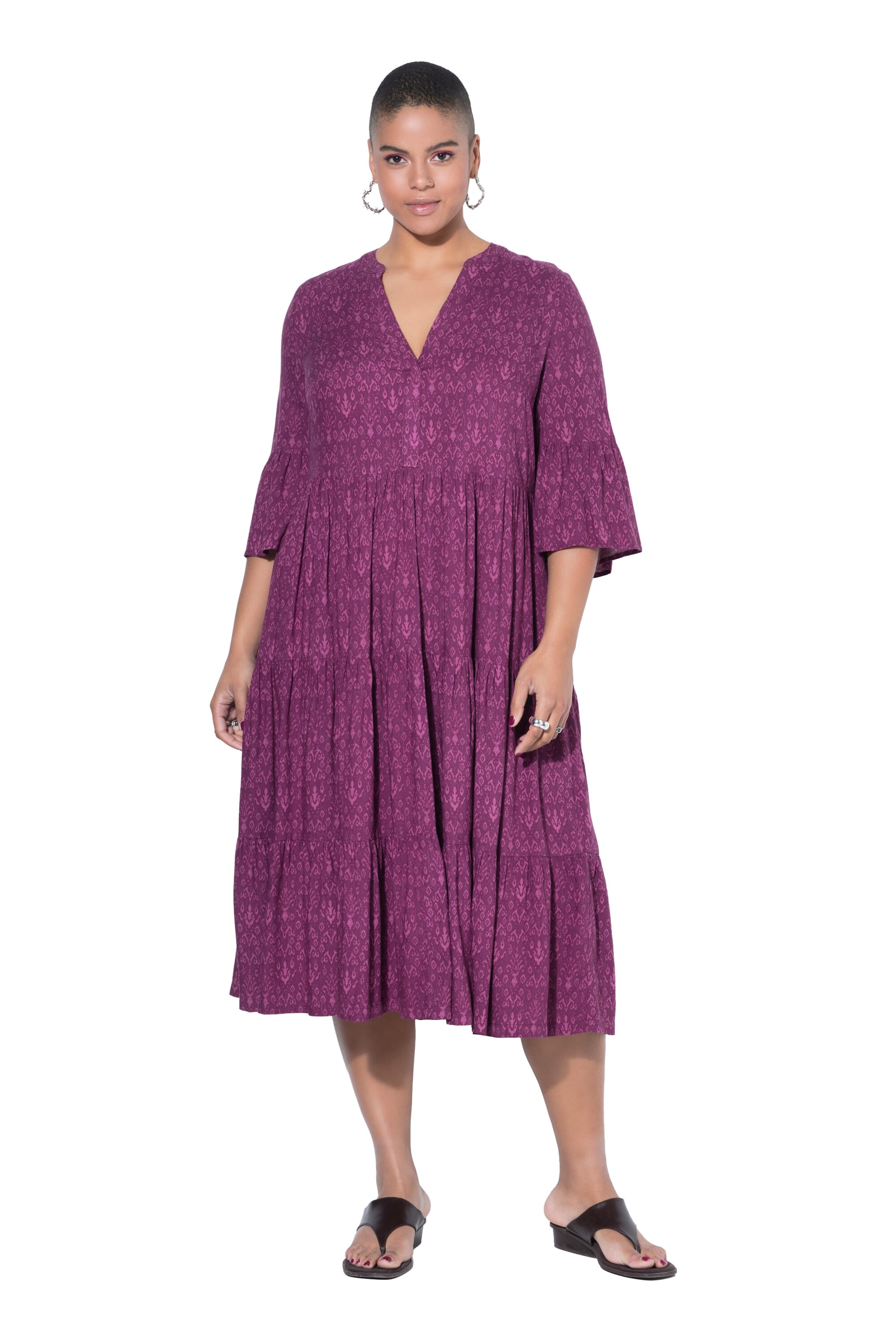 Studio Untold Dress in Purple: front