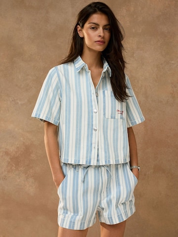 Next Blouse in Blauw: voorkant