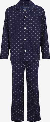 Polo Ralph Lauren Long Pajamas in Blue: front