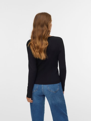VERO MODA - Camiseta 'Maglieria 10331428' en negro