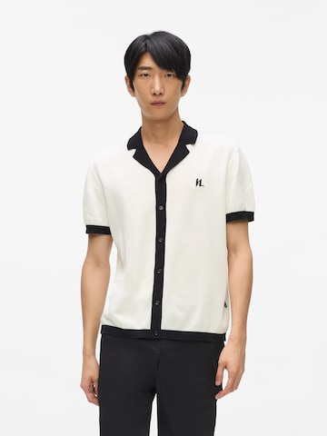 Karl Lagerfeld Тениска в бяло: отпред