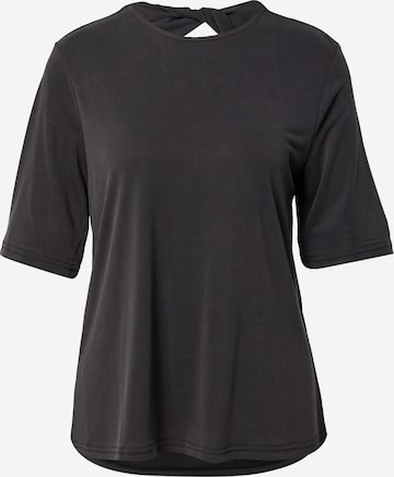 minimum Shirt 'NELINE' in Zwart: voorkant