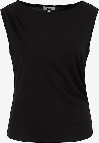 WE FashionTop - crna boja: prednji dio