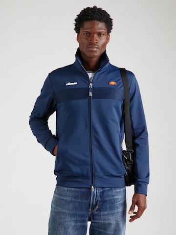 ELLESSE Sweatjacke 'Riminali' in Blau: Vorderseite