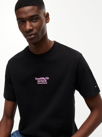 T-Shirt 'SAILBOAT' Tommy Jeans en noir