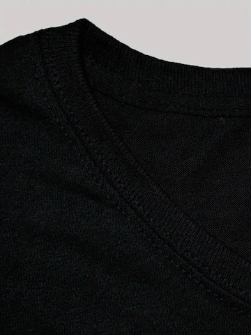 T-shirt 'Women's Short Sleeve Shirt Summer Tops' LapaPlus en noir